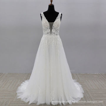 lace crystal ball gown wedding dresses bridal